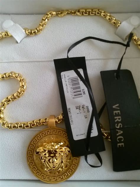 versace chain second hand|authentic Versace jewelry.